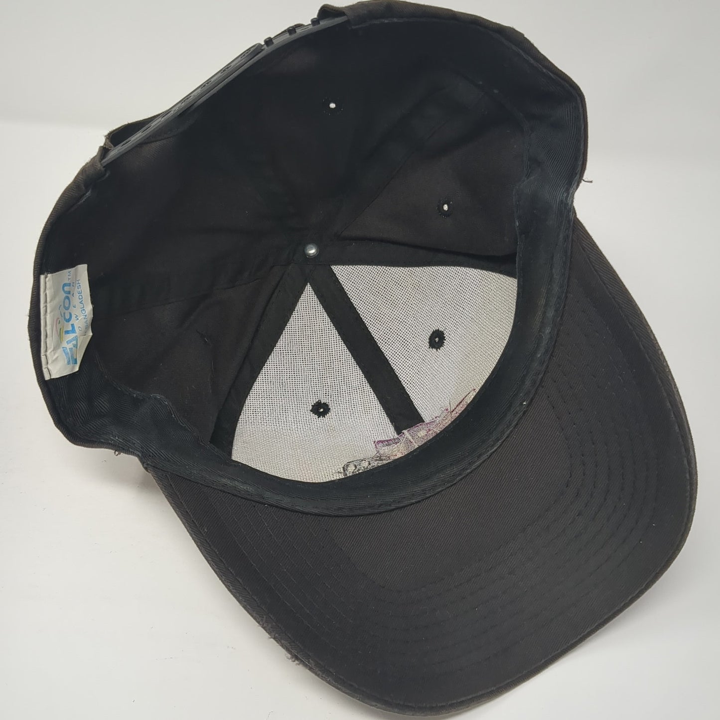 Brothers Of The Road Baseball Cap Brown One Size Adjustable Embroidered Falcon