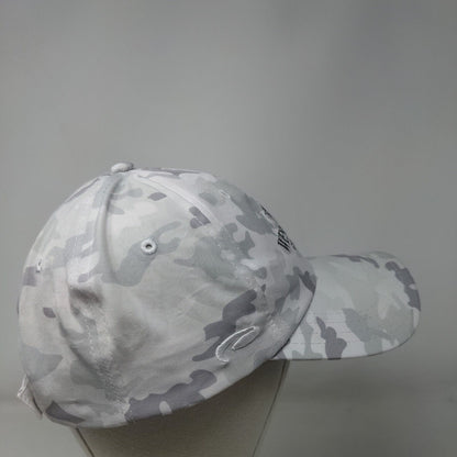 West Chase Golf Club Strapback Hat Gray Camouflage One Size Embroidered Pukka