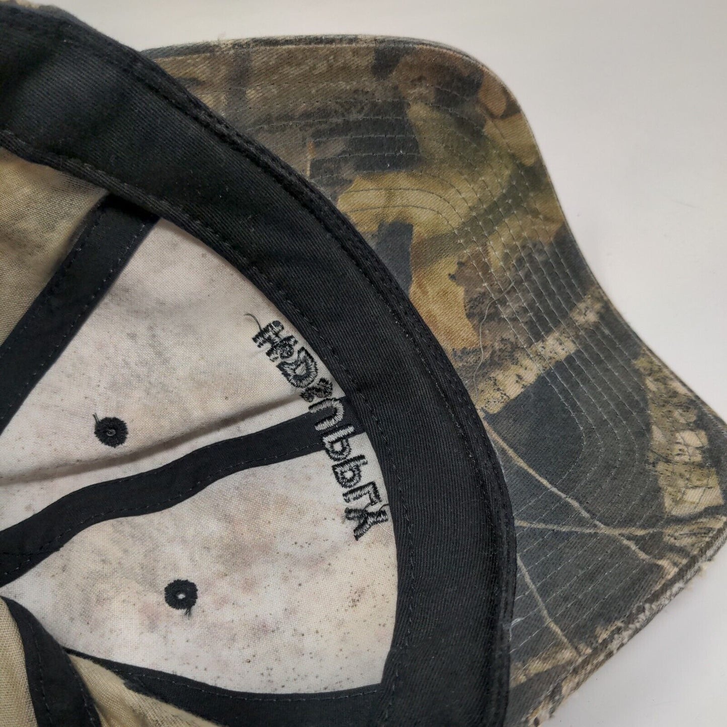 HD Supply Snapback Hat Camouflage OSFM Adjustable 6 Panel Outdoor Cap
