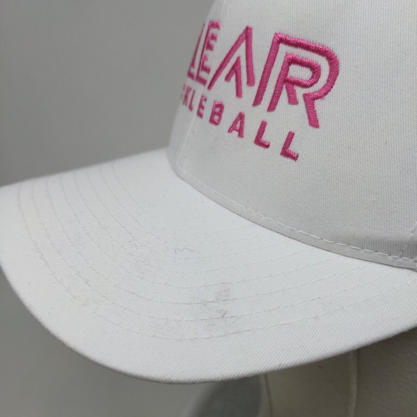 Clear Pickleball Snapback Trucker Hat White One Size The Classics Yupoong