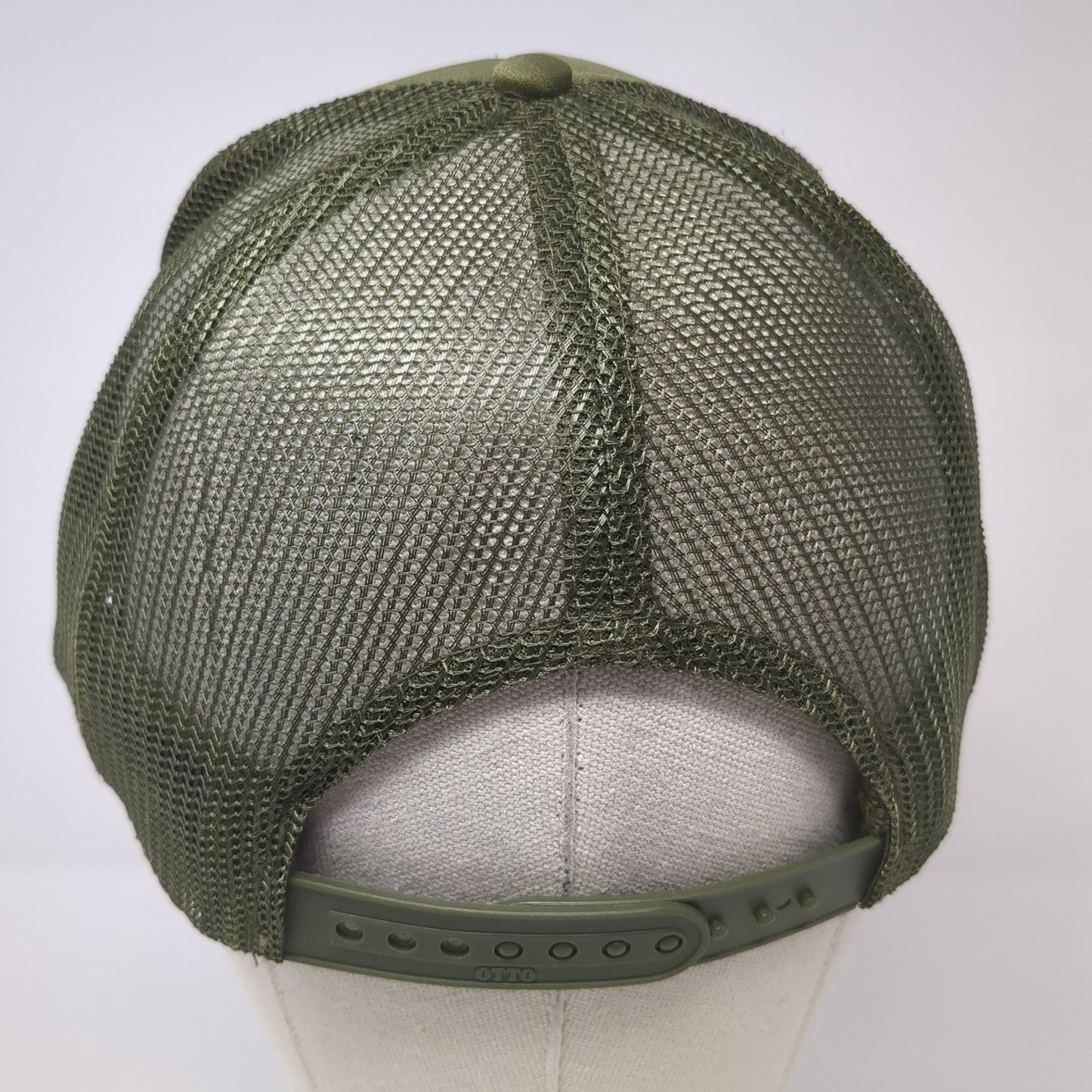 Del Maguey Not Just Mezcal Single Village Trucker Hat Green OS Mesh Back Otto