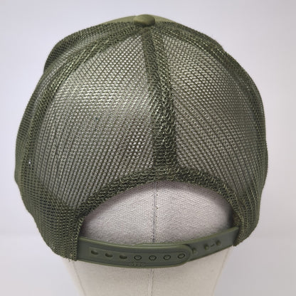 Del Maguey Not Just Mezcal Single Village Trucker Hat Green OS Mesh Back Otto