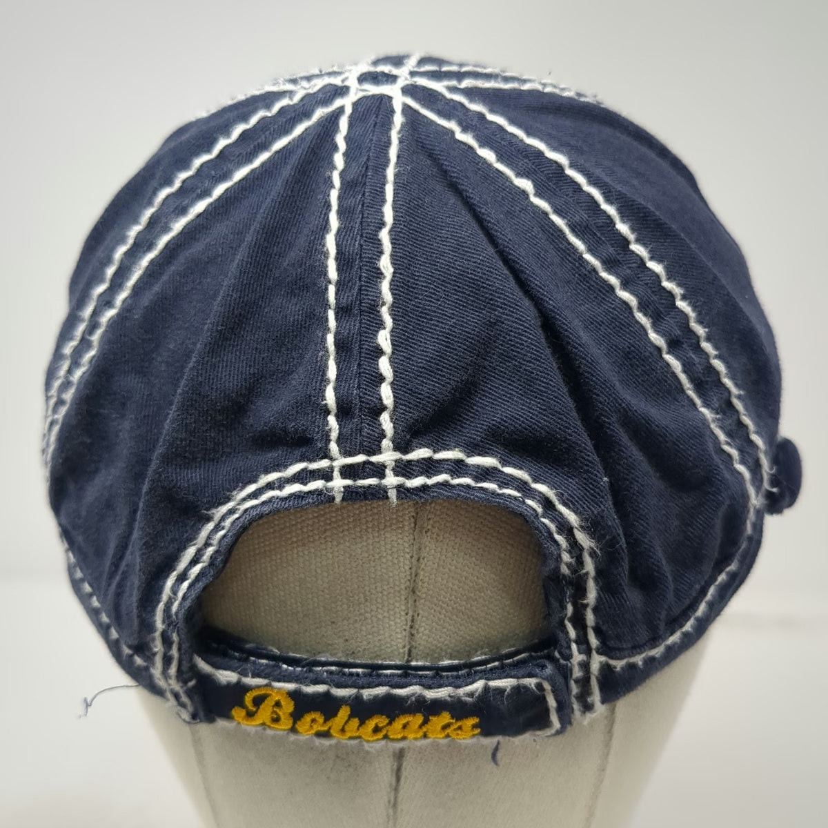 Quinnipiac Bobcats NCAA The Game Army Cap Blue One Size OS Contrast Stitching