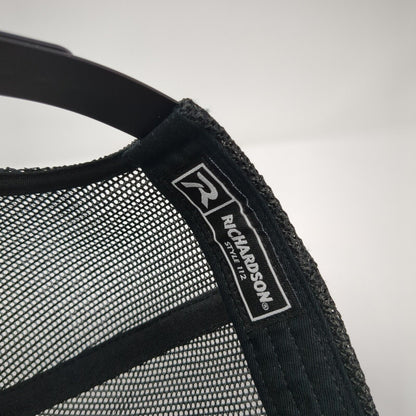 Challenger Companies, Inc. Snapback Trucker Hat Black One Size Mesh Back