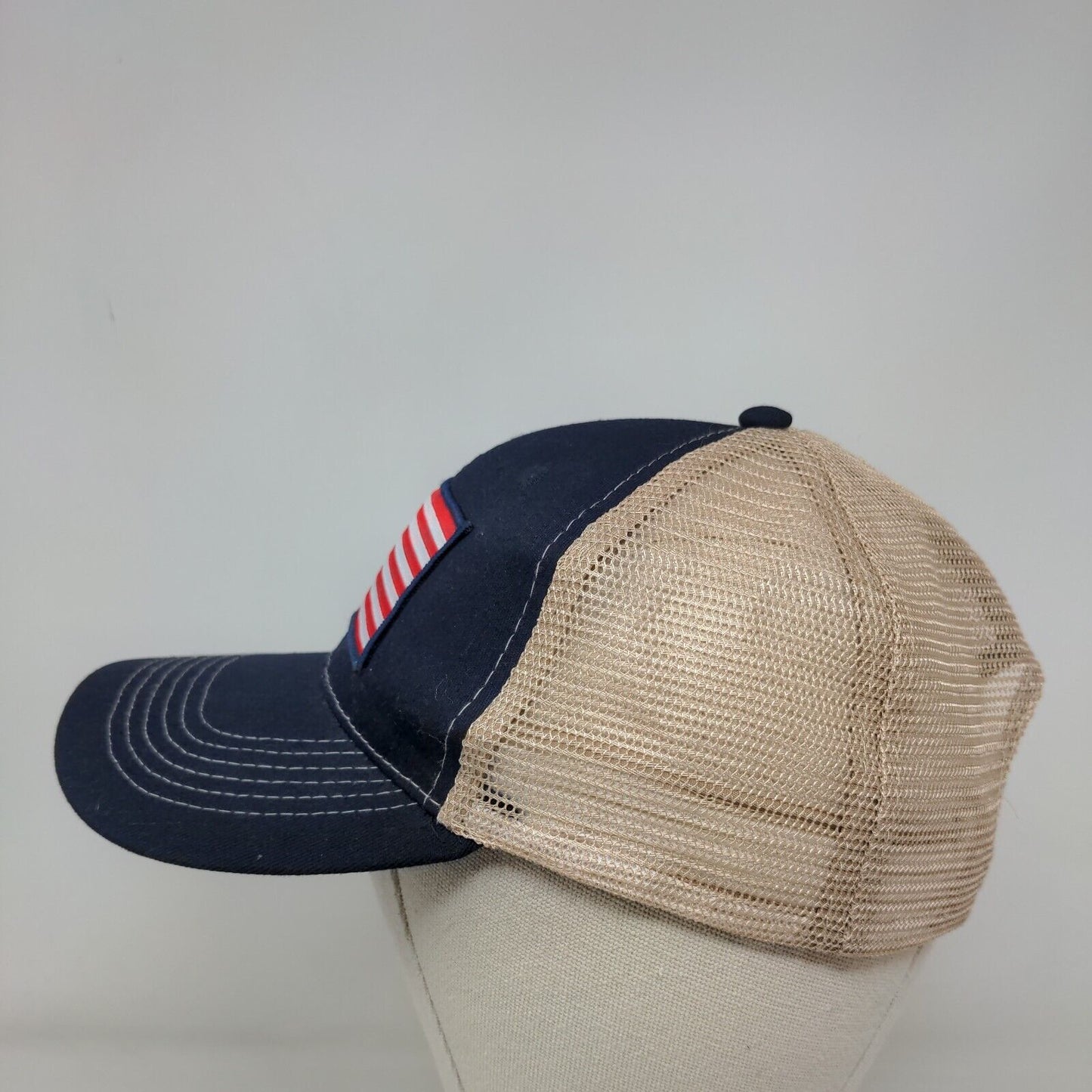 American Flag Snapback Mesh Back Trucker Hat Multi One Size Nimnicht