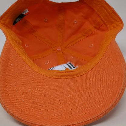 Cobra Camp Little Lemhi Embroidered Baseball Cap Orange One Size Strapback Hat