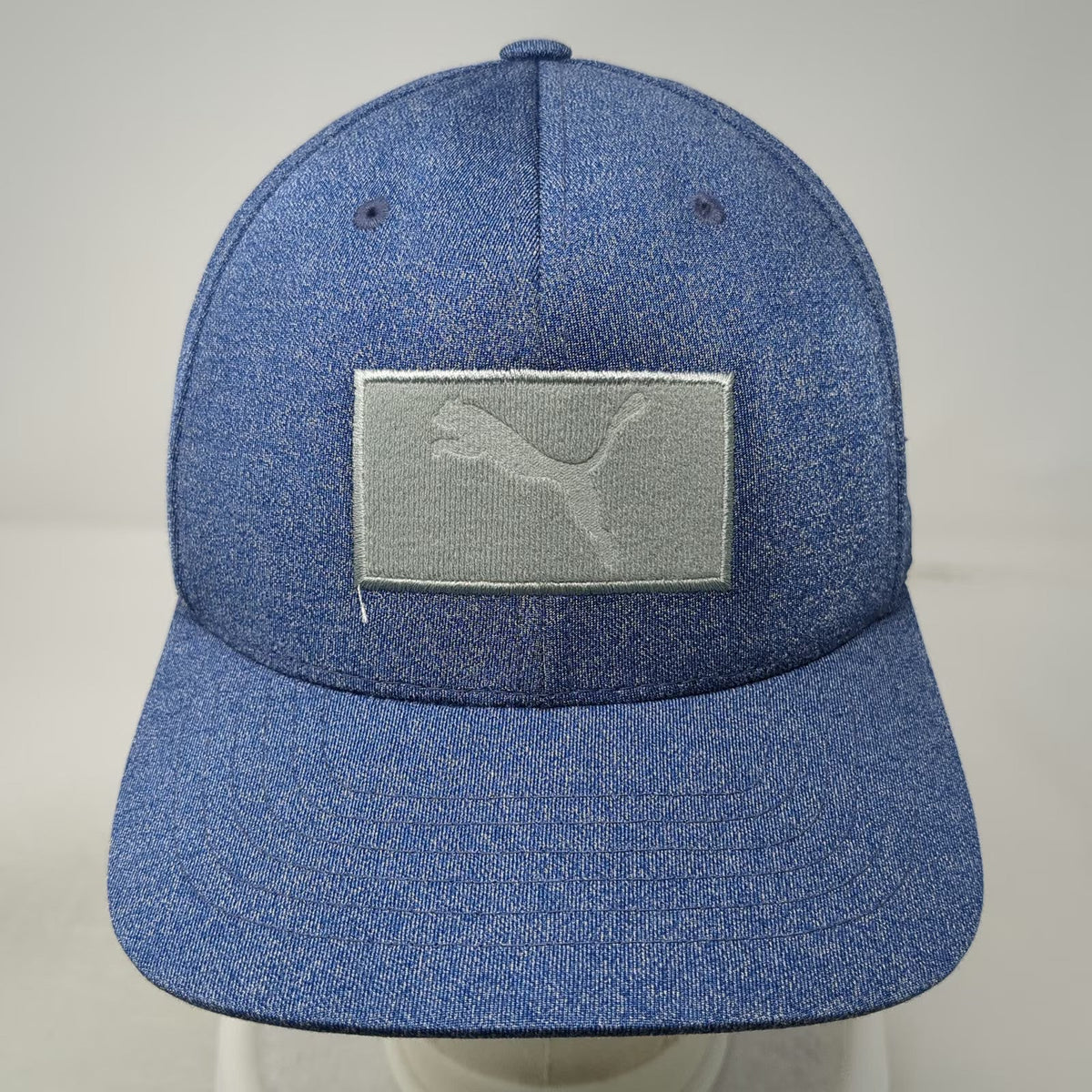 Puma Snapback Blue One Size Hat Tour Exclusive Flexfit 110 Heather Golf Patch