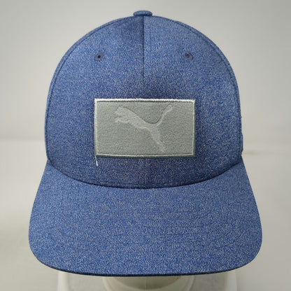 Puma Snapback Blue One Size Hat Tour Exclusive Flexfit 110 Heather Golf Patch