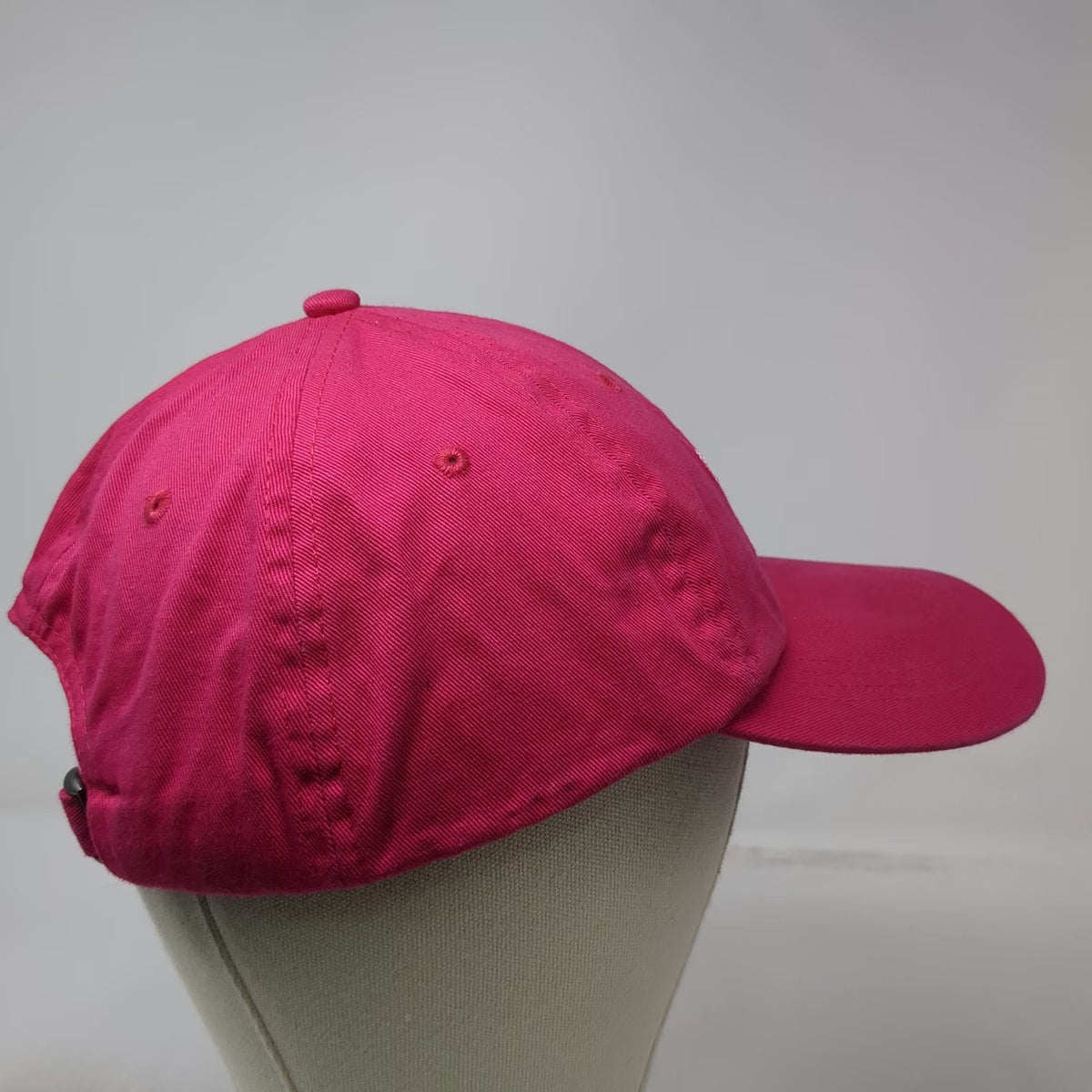 Prairie Mountain Alaska Last Frontier Pink One Size Baseball Cap Slideback Hat