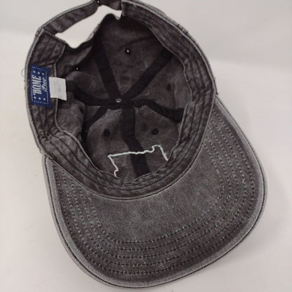 Oregon Slideback Hat Gray OSFM Adjustable Embroidered Home Free