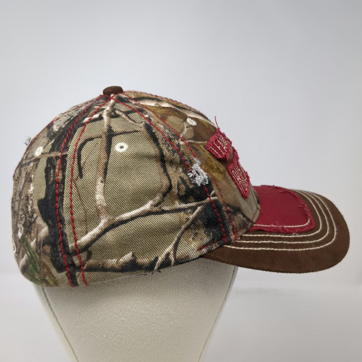 Paramount Outdoors Baseball Cap Brown M Camo Team Realtree Flex Fit Hat
