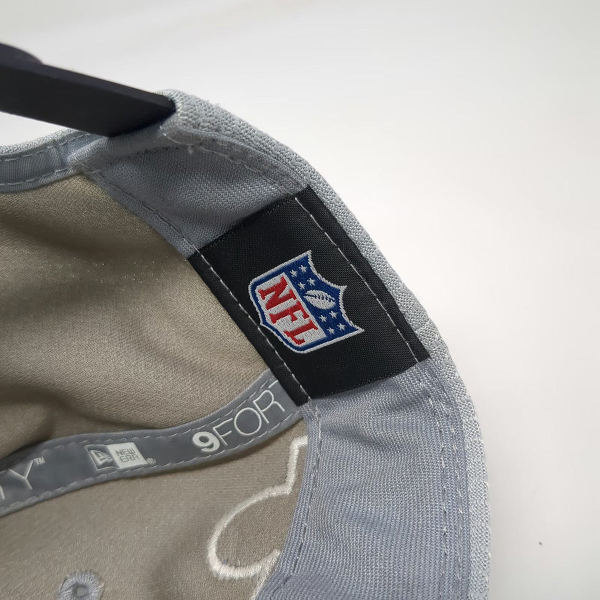 Philadelphia Eagles NFL New Era Snapback Gray One Size Super Bowl LVII Patch Hat