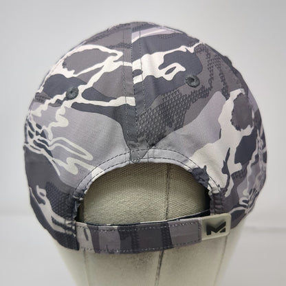 Mission Gray Camo One Size Baseball Cap Hat Strapback Tiger Stripe Cooling