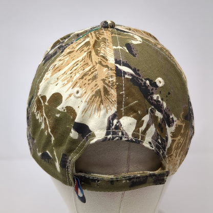 Tires Les Schwab Strapback Hat Camo One Size Adjustable Hunting Outdoor