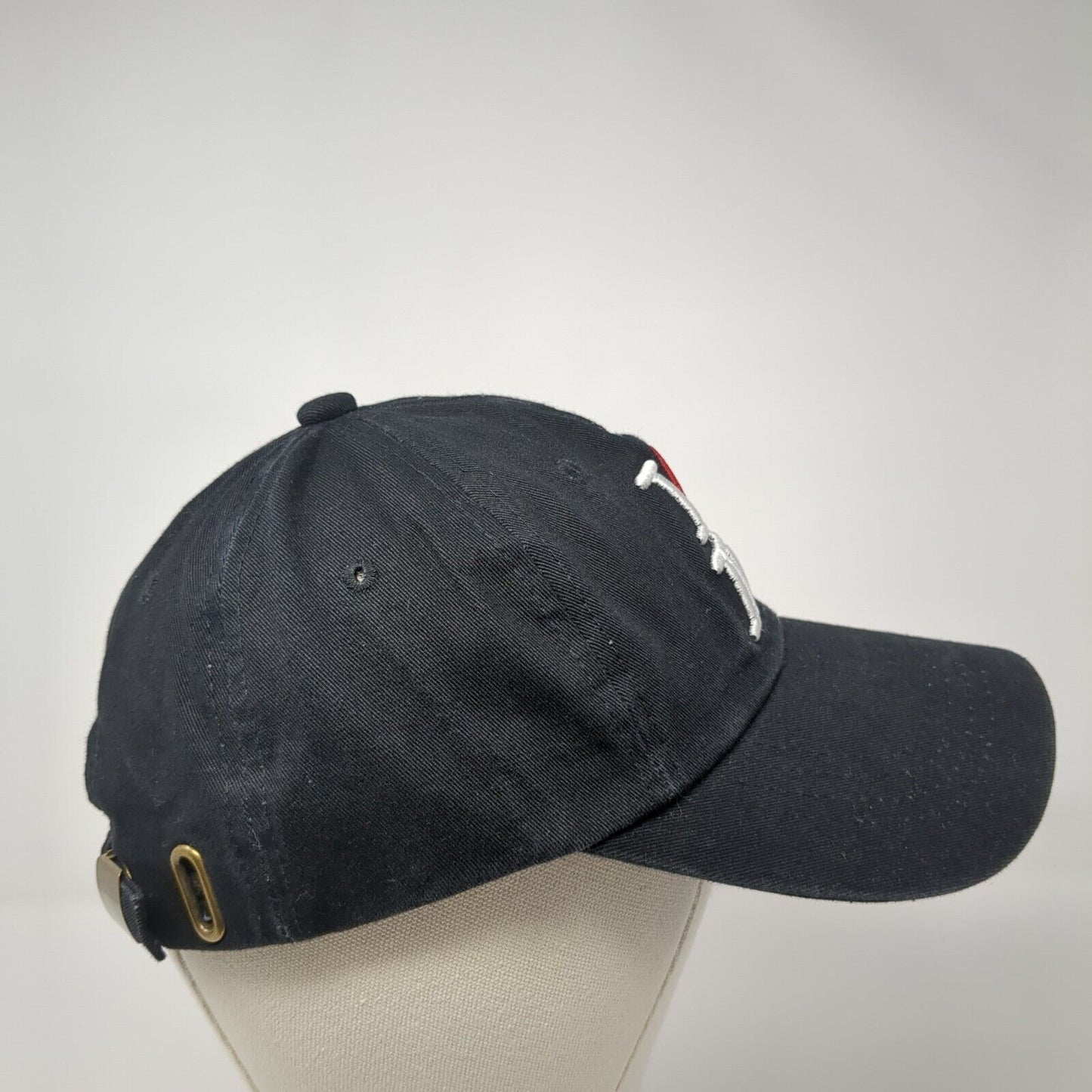 I Love NY Slideback Hat Black One Size Adjustable Embroidered Solid