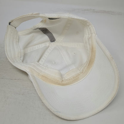 Nike Baseball Cap White One Size Dri-FIT Heritage86 Mesh Slideback Hat Swoosh