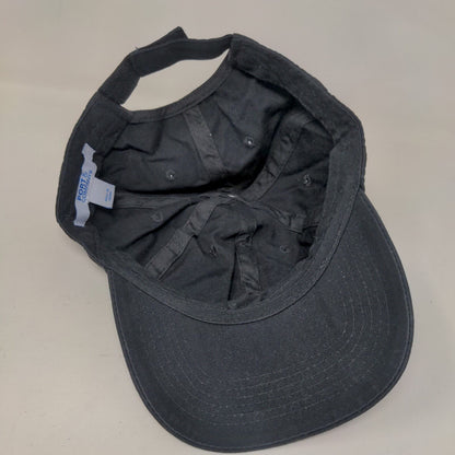BHM1 Dragon Strapback Hat Black One Size Adjustable Port & Company