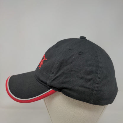 Coca-Cola Strapback Hat Black OSFA K-Products Embroidered Logo