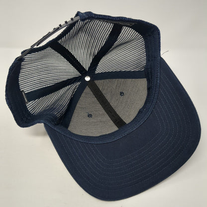 Fungi For Ager Snapback Trucker Hat Blue OS Adjustable Mesh Back Richardson