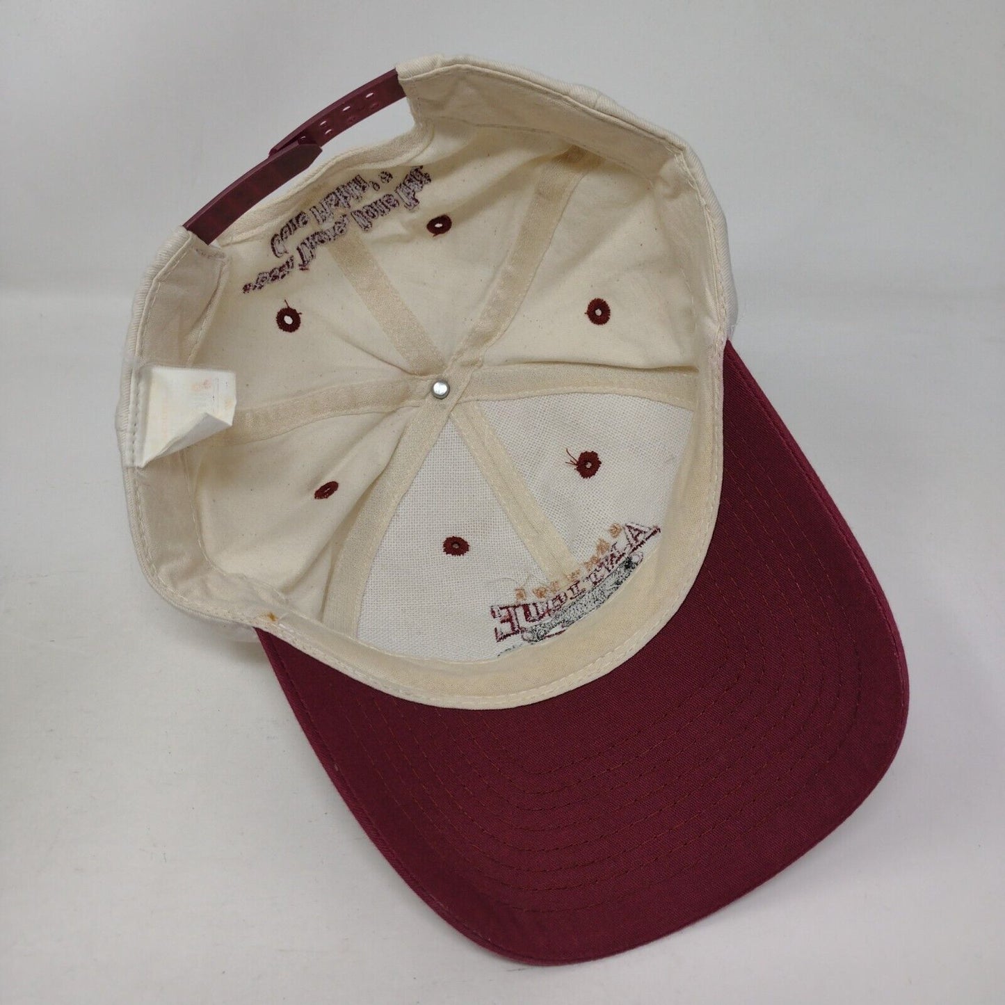 Genuine Antique Fisherman Snapback Hat Multi OSFA Embroidered 6 Panel