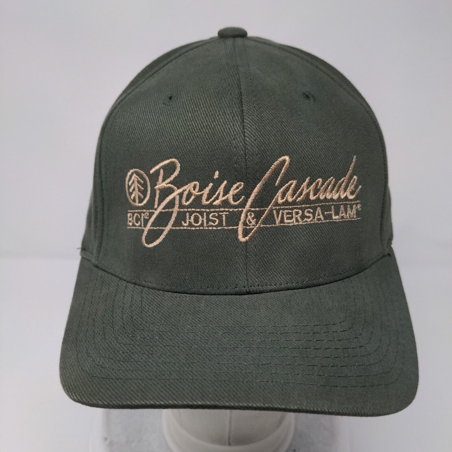 Boise Cascade BCI Joist & Versa-Lam Fitted Hat Green L/XL Flexfit