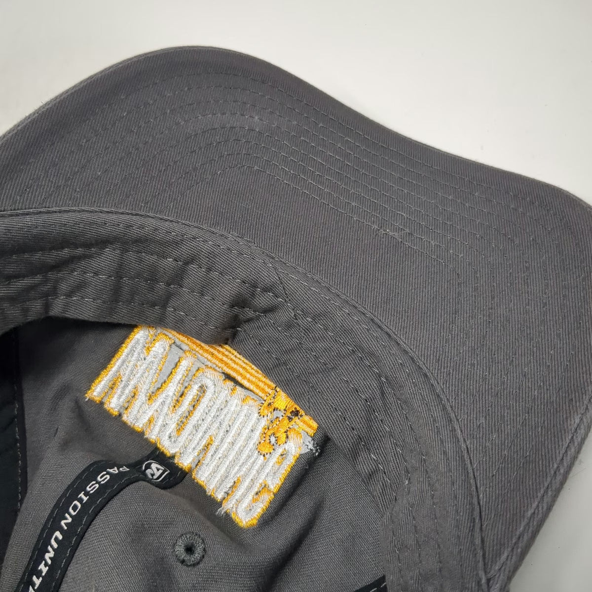 Top of the World Wyoming Cowboys NCAA Gray Gold White One Size Cap Adjustable