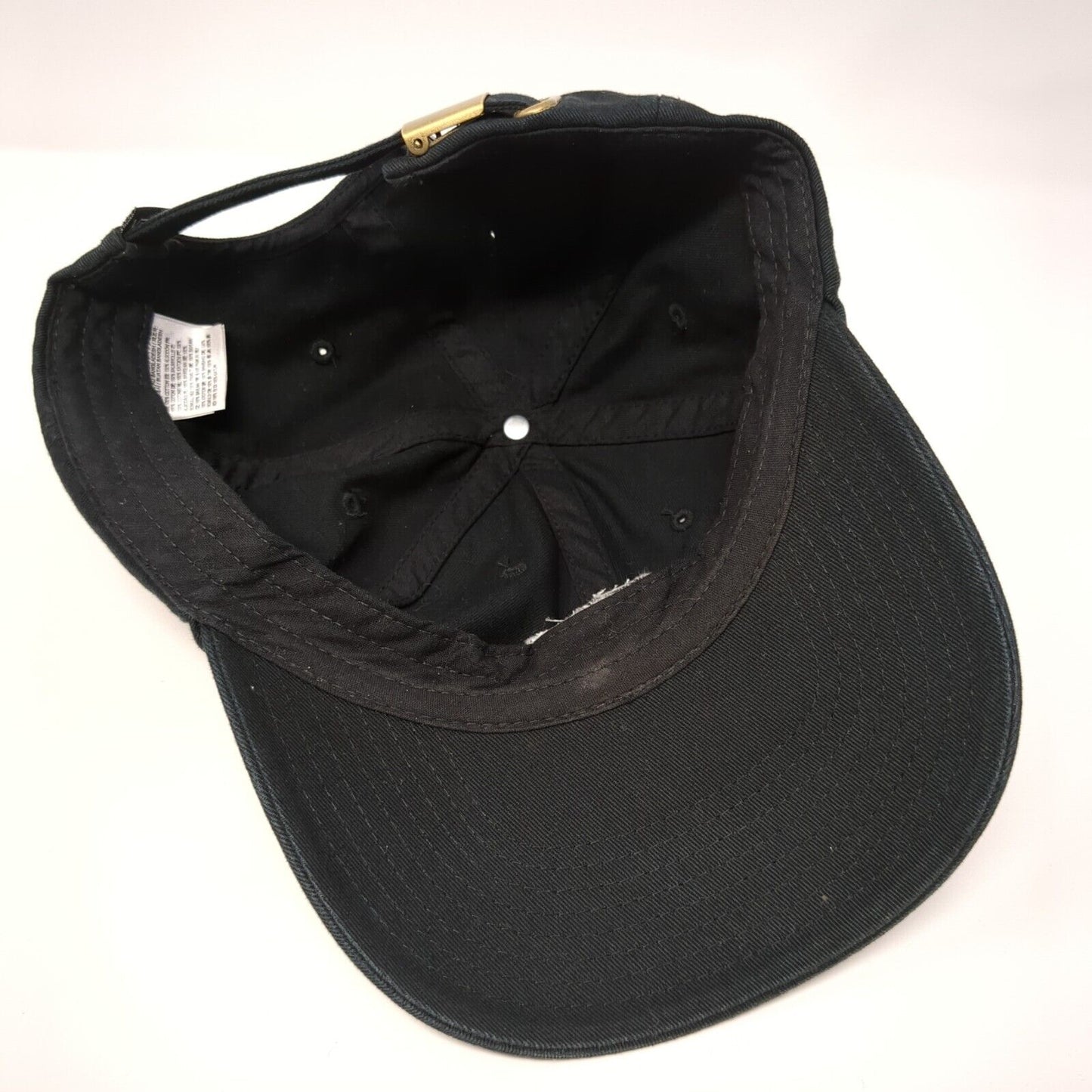 Vans Red Cherry Slideback Hat Black OSFA Adjustable Embroidered 6 Panel