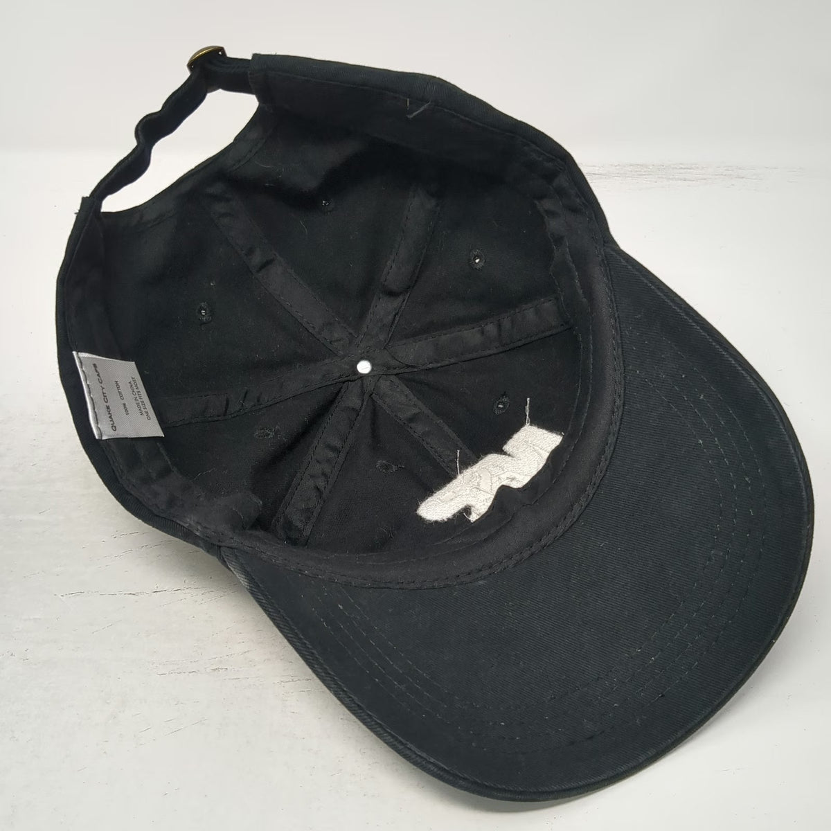 Quake City Caps Smith & Wesson M&P Baseball Cap Black One Size Cotton Buckle Hat