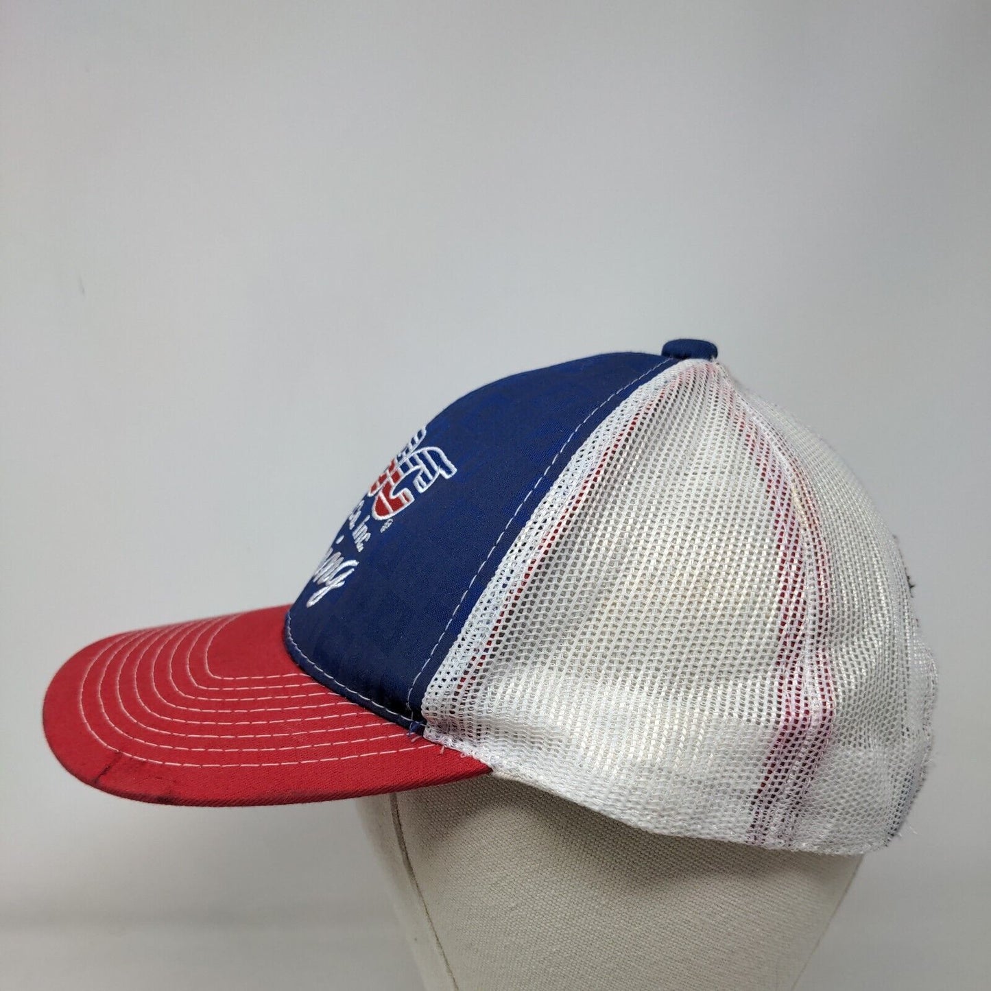 ABC Supply Co. Inc Racing AJ Foyt Strapback Trucker Hat Multicolor OS Mesh Back