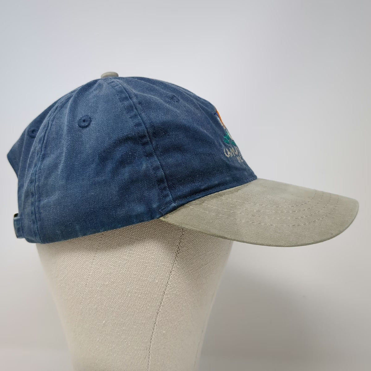 OTTO Baseball Cap Blue Beige One Size Cancun Beach Mexico Souvenir Slideback Hat
