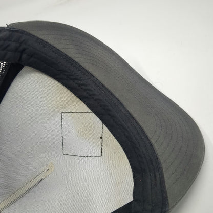 Salty Crew Trucker Hat Gray One Size Mesh Back Snapback Sink Swim Hook Logo