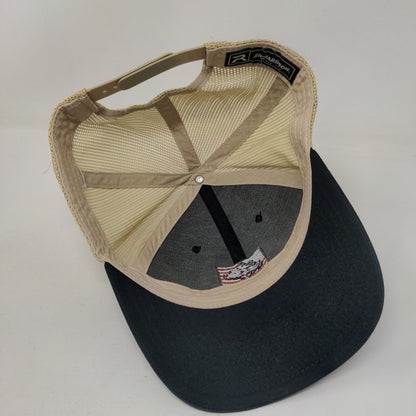 AG America Snapback Mesh Back Trucker Hat Black One Size Richardson