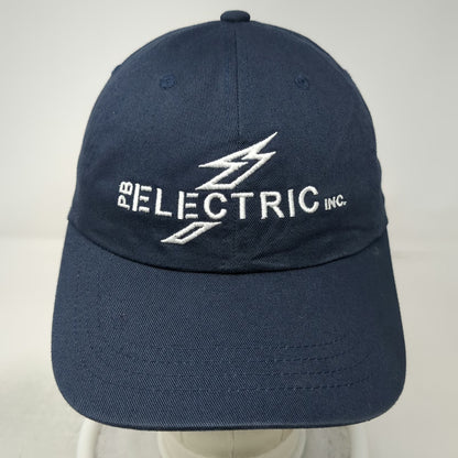 Yupoong Baseball Cap Blue One Size PB Electric Inc Lightning Bolt Slideback Hat
