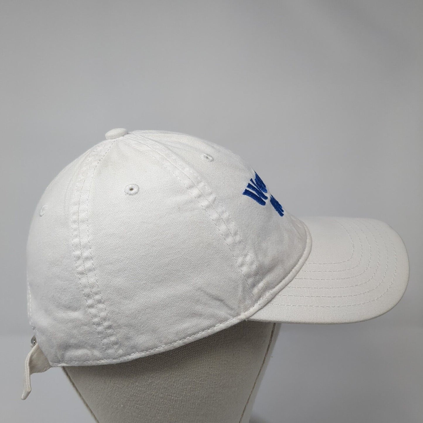 Weekend Ready Slideback Hat White One Size Adjustable Mighty Fine