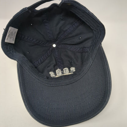 2002 USA Slideback Hat Blue OS Adjustable Embroidered Patriotic Arizona Jean Co