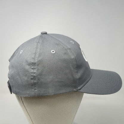 Hit Wear Baseball Cap Gray One Size RACC Embroidered Cotton Hat Strapback Logo
