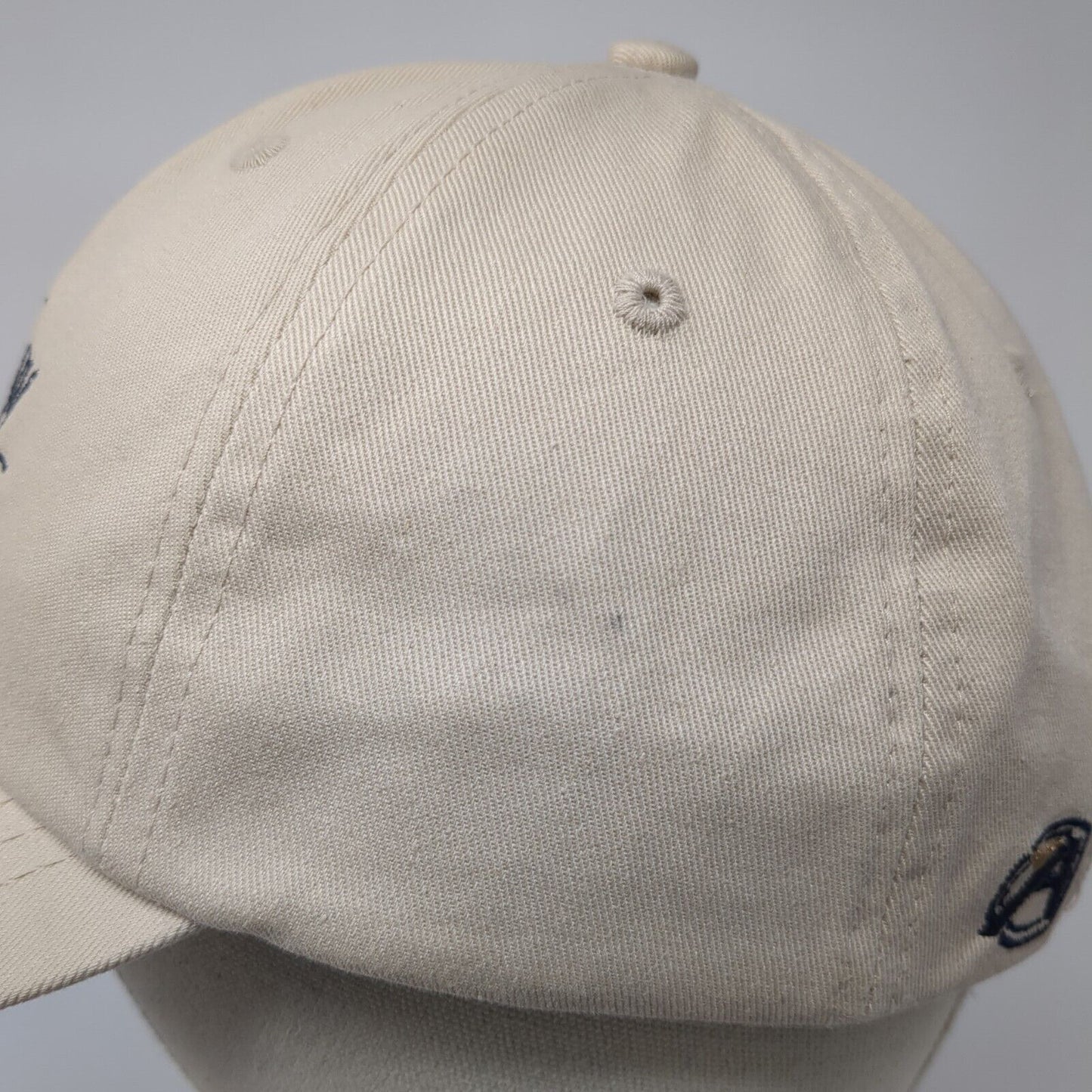 Holiday Golf Club Strapback Hat Tan OSFA Embroidered Logo Autographed John Daly