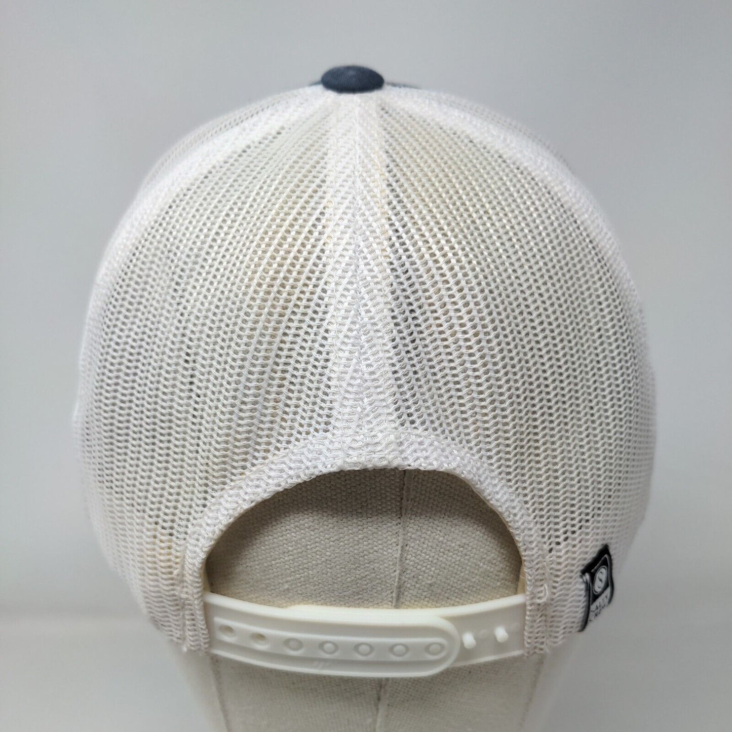 Salty Crew Chasing Tail Snapback Mesh Back Trucker Hat Blue One Size