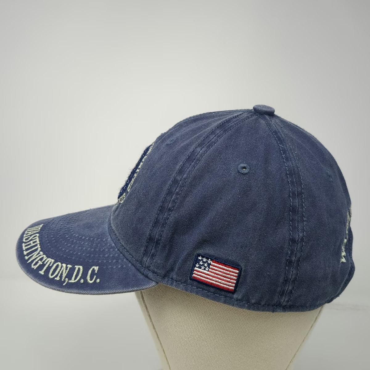 DC One Whole Sale Baseball Cap Blue One Size Presidential Seal Washington DC Hat