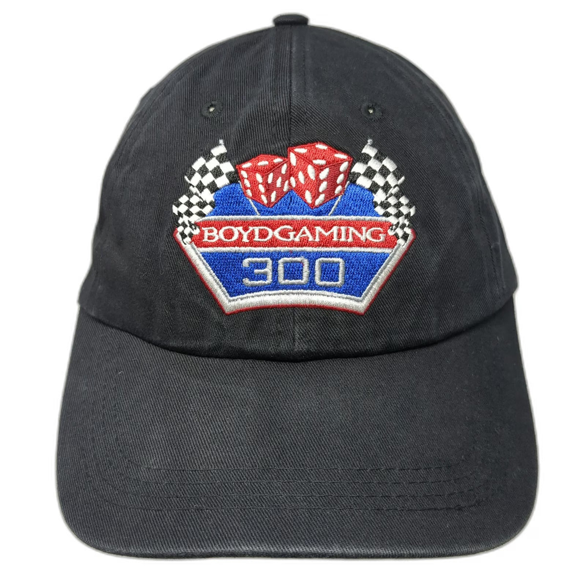 Black Baseball Cap One Size Boyd Gaming 300 NASCAR Las Vegas 2015 Racing Hat