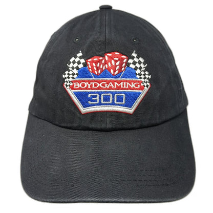 Black Baseball Cap One Size Boyd Gaming 300 NASCAR Las Vegas 2015 Racing Hat