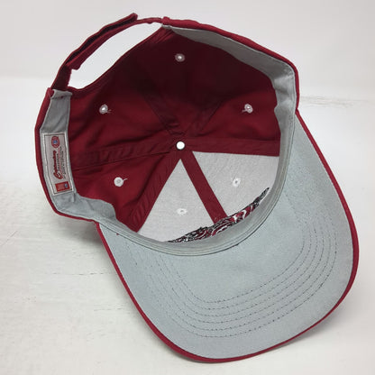 Arkansas Razorbacks NCAA Top of the World Red One Size Baseball Cap Hat Hog Logo