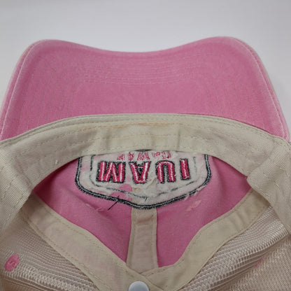 Maui Hawaii Strapback Mesh Back Trucker Hat Multi One Size Colorblock