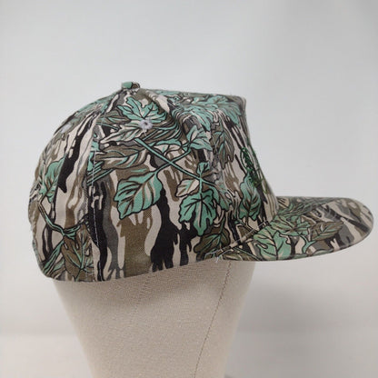 Boise Cascade Snapback Hat Multicolor One Size Adjustable Camouflage