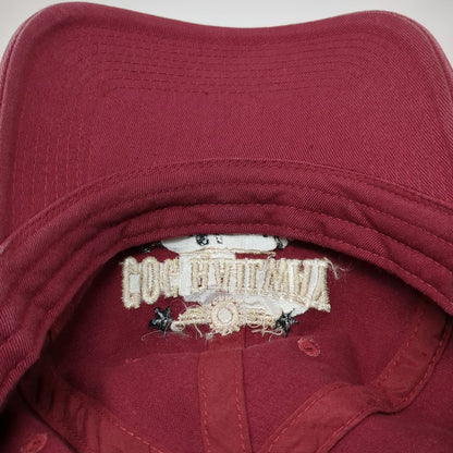 Fahrenheit Baseball Cap Red One Size Cog Railway New Hampshire Elevation Hat