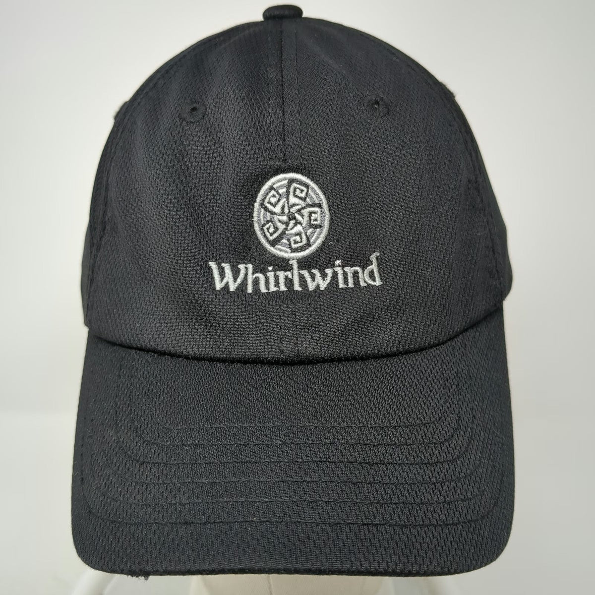 Imperial Baseball Cap Black One Size Performance Strapback Whirlwind Hat