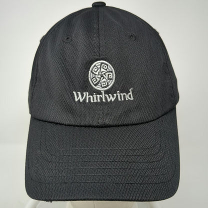 Imperial Baseball Cap Black One Size Performance Strapback Whirlwind Hat