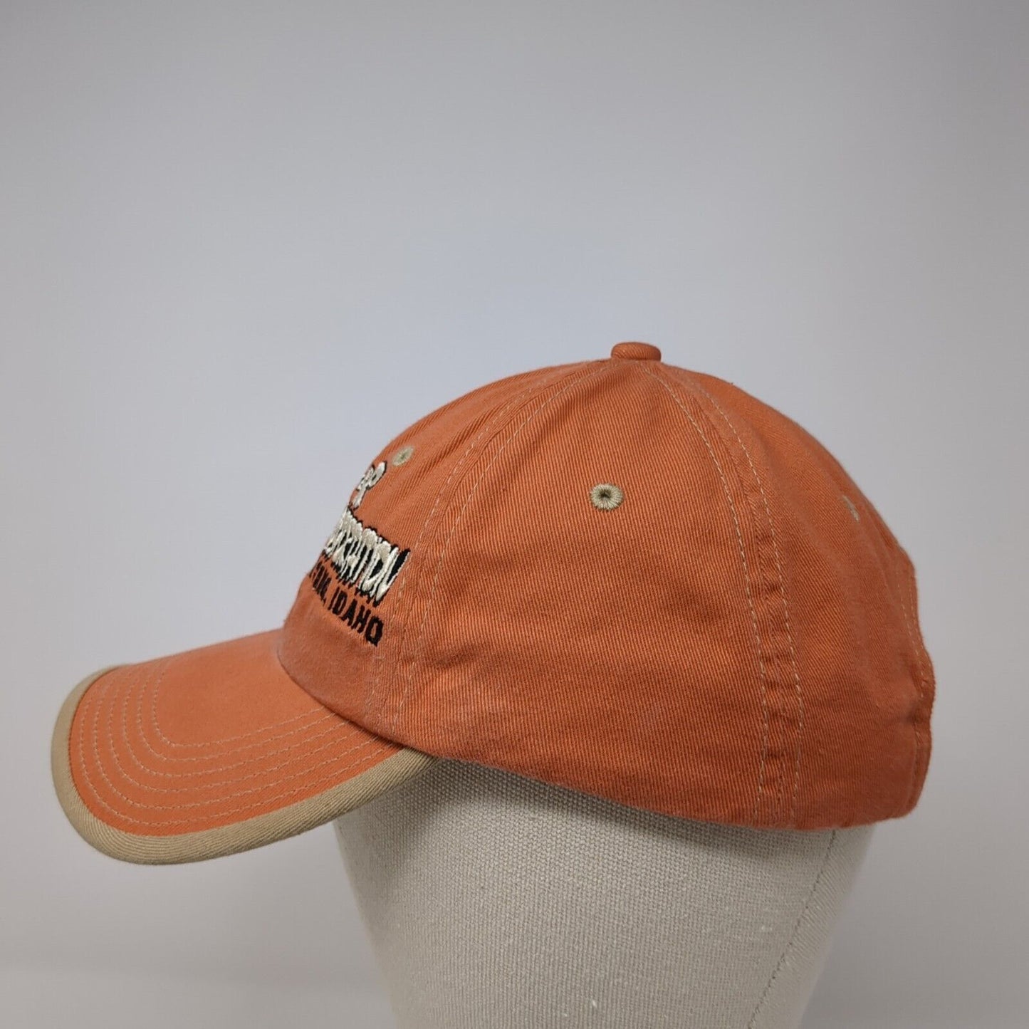T&R Transportation Marsing Idaho Strapback Hat Orange One Size Port Authority