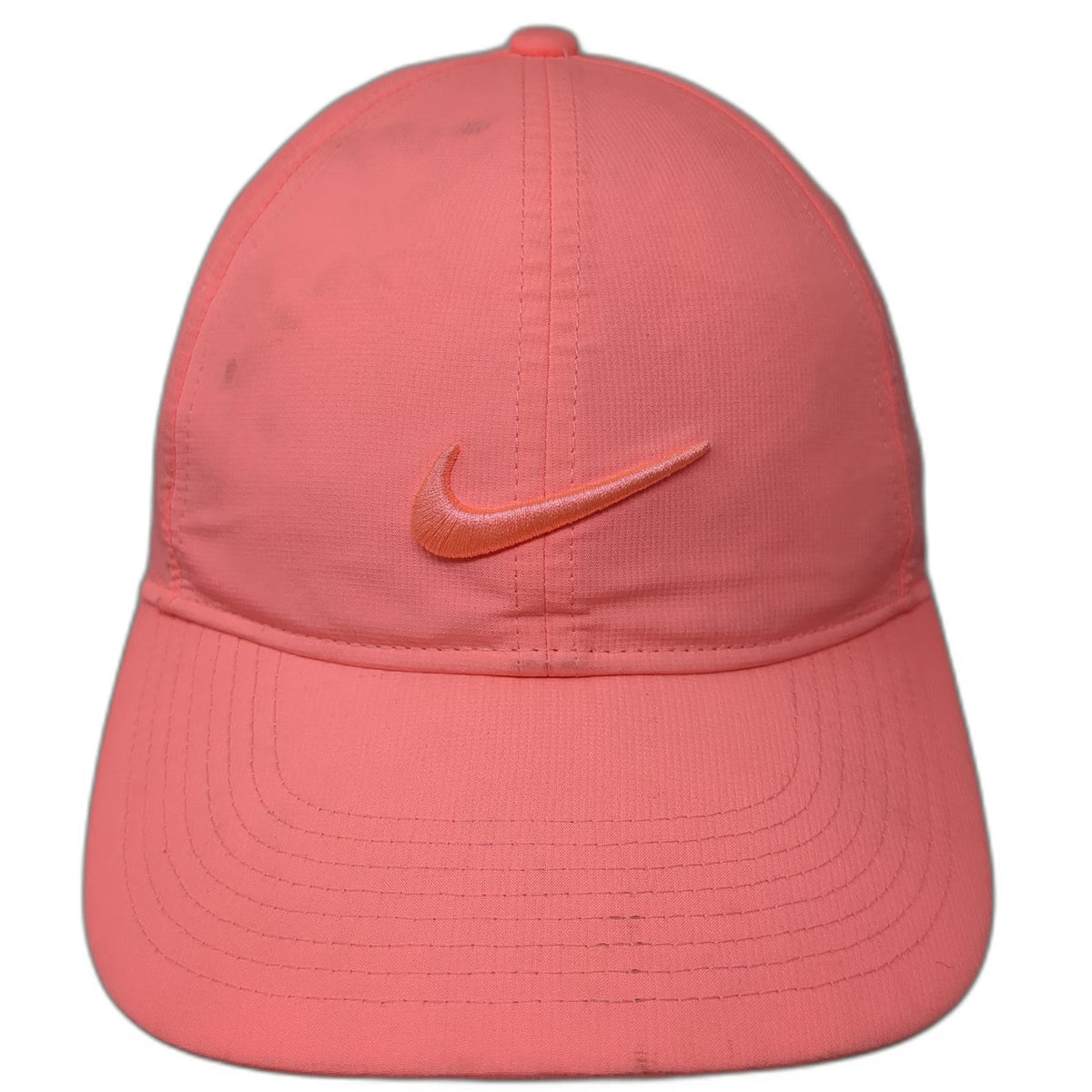 Nike Baseball Cap Pink One Size Legacy91 Dri-FIT Gray Adjustable Strap Hat