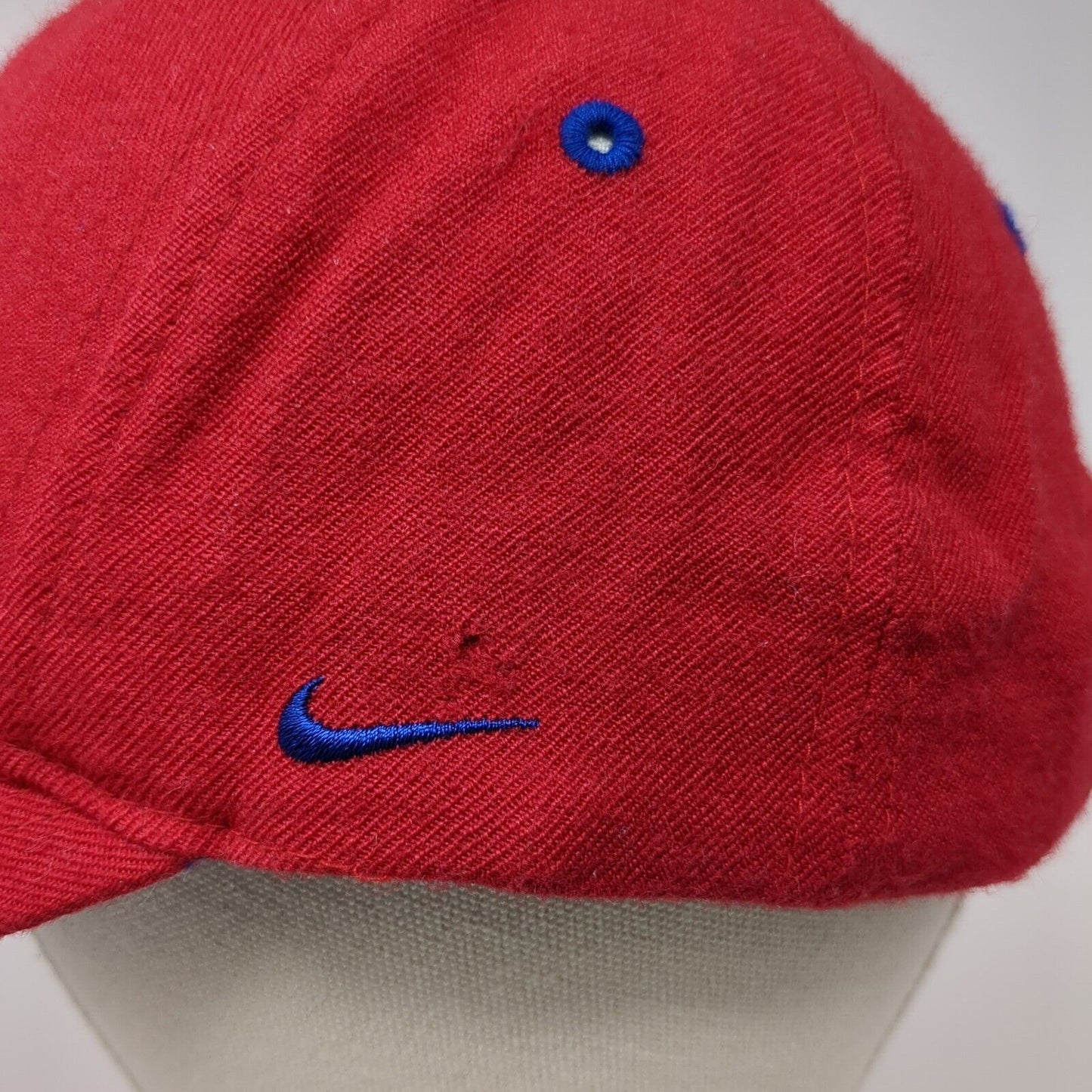 Nike Team Los Angeles LA Clippers Strapback Hat Red OSFA NBA Embroidered Logo